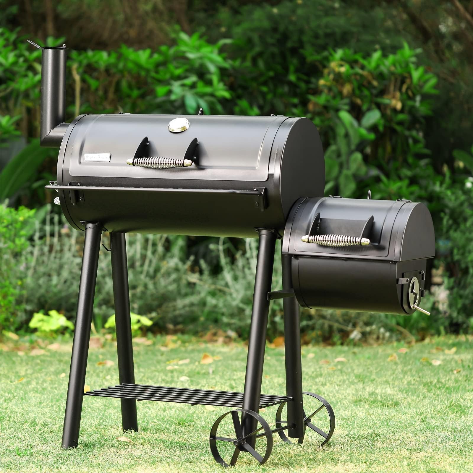 Bbq Grill Charcoal Vertical Charcoal Smoker Portable Outdoor